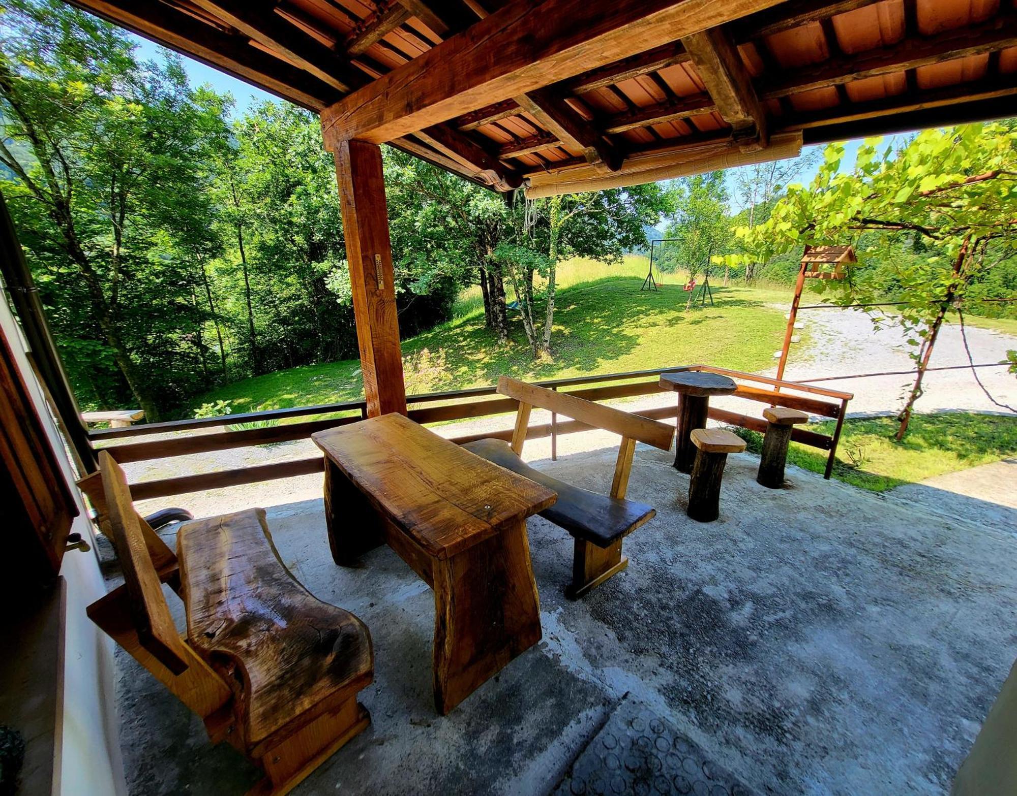 Villa Cukova Bajta Most na Soči Exterior foto