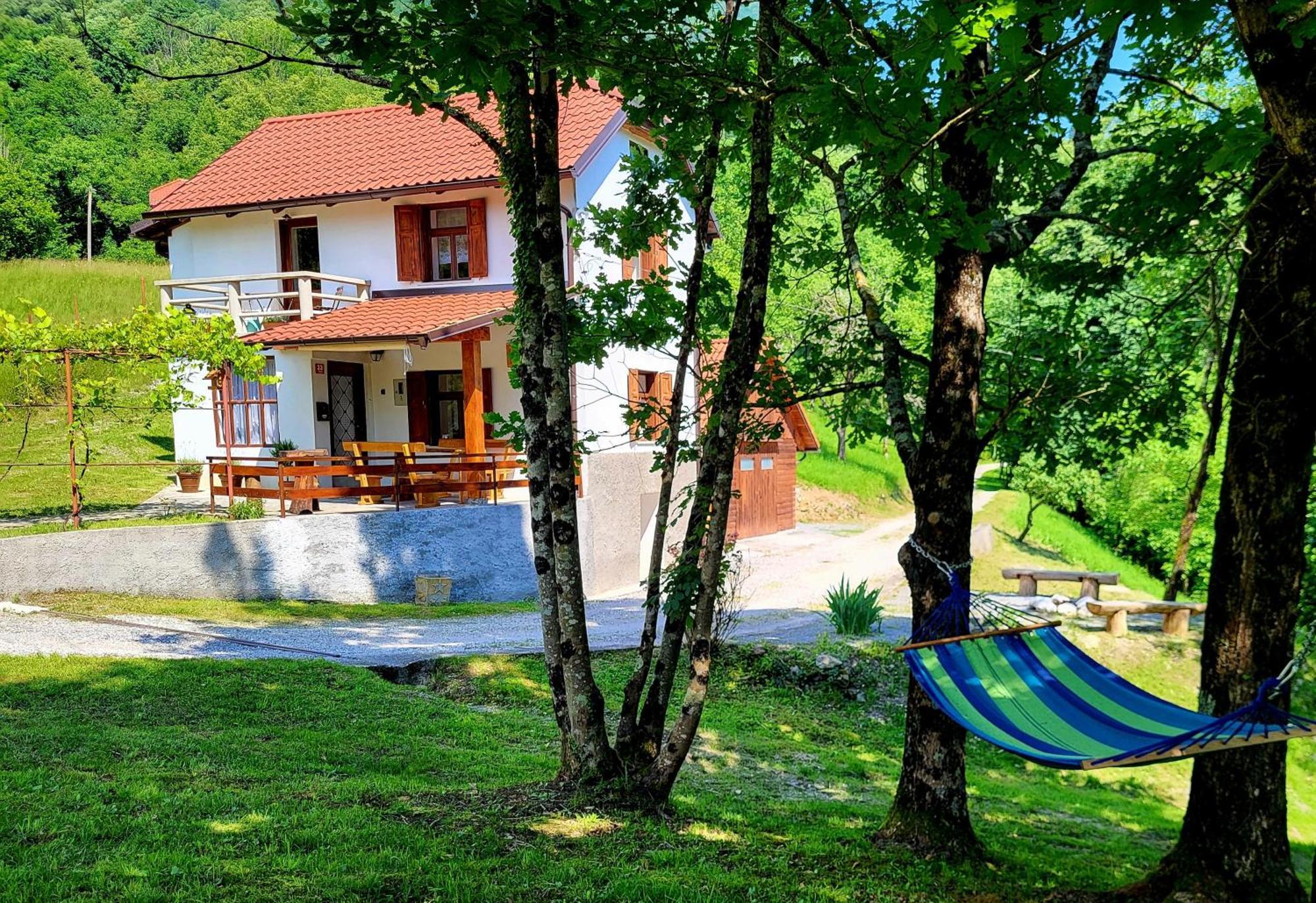 Villa Cukova Bajta Most na Soči Exterior foto