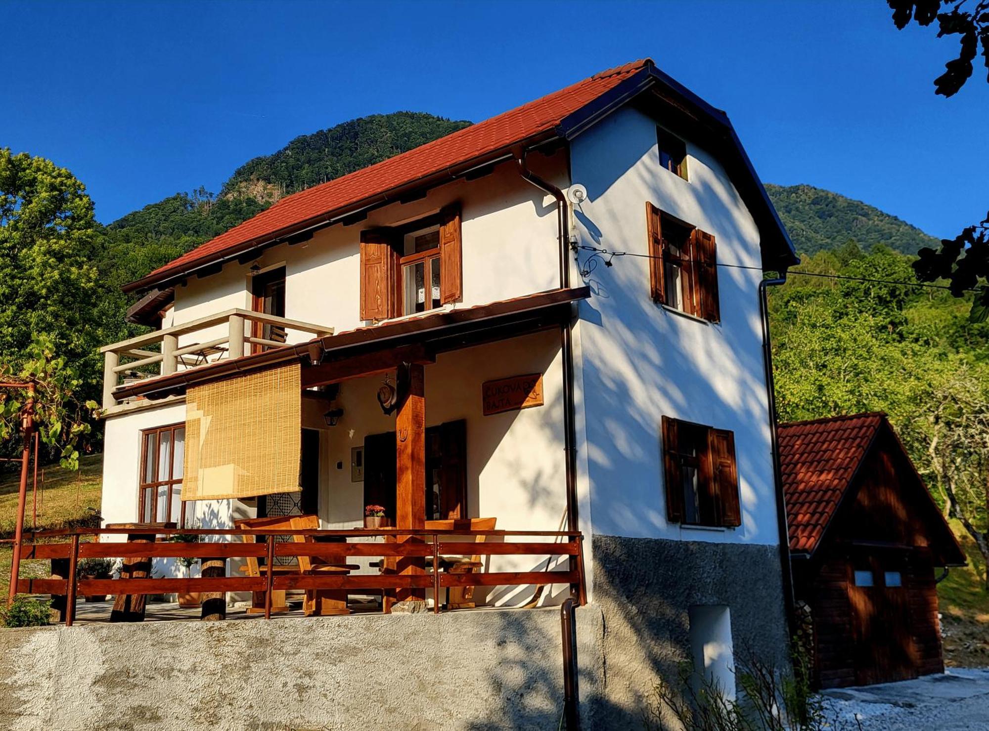Villa Cukova Bajta Most na Soči Exterior foto